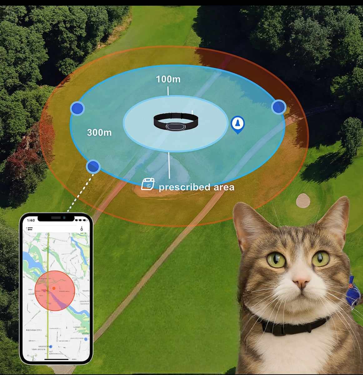 Collier gps pour chat