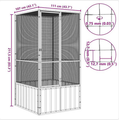 Cage à oiseaux