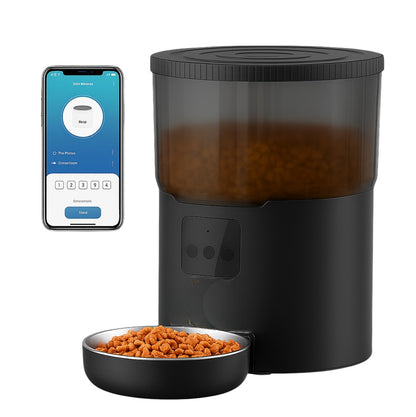 Distributeur automatique de croquettes pour chat